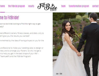 Fit Bride by Coach Lee