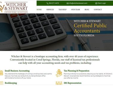 Witcher & Stewart | Certified Public Accountants